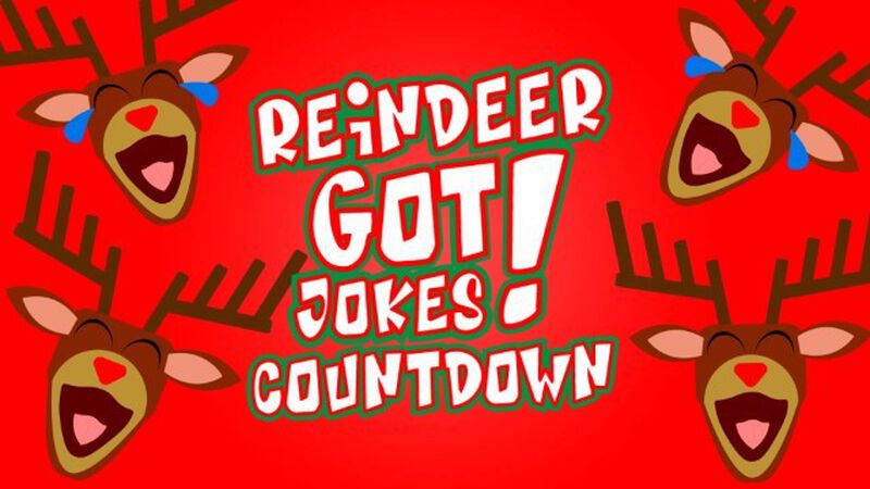 Reindeer Got Jokes Countdown Video Pack
